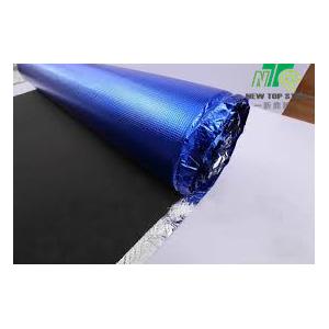 3 In 1 Acoustic Floor Underlayment Blue Aluminium Film Noise Reducing Underlay