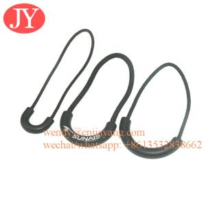 China Jiayang Heavy Duty U Shape Nylon Zipper Pulls Zipper Tags Zipper Extension Replacement for Cord supplier