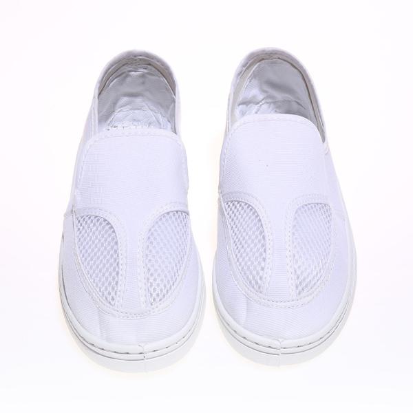 Canvas Fabric Anti Static Shoes Mesh Design For Electronic Factory Worker Wear