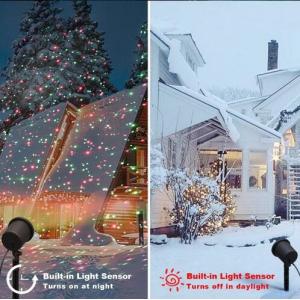 laser light outdoor christmas lights projector,garden decoration landscape christmas laser light