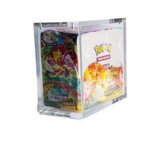 China Super Beast Super Dream acrylic pokemon card box for Pet Pokemon Monster game Card supplier