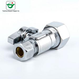 China Low Lead 200 Psi 5/8''X5/8'' Kitchen Sink angle stop valve supplier