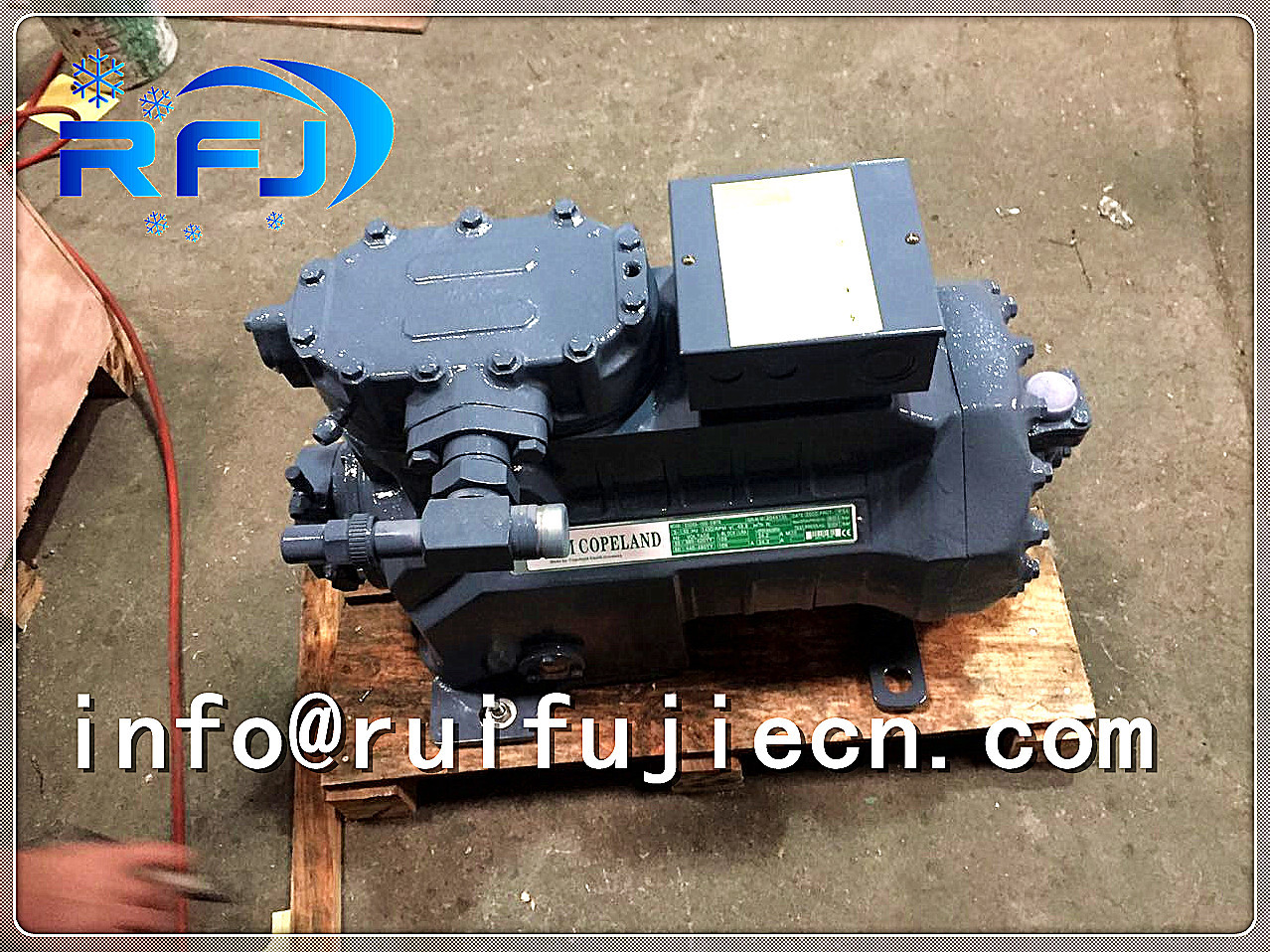 China Compresseur semi hermétique de réfrigération de R404a 5hp pour l'unité D2DB-50X de refroidisseur d'eau supplier