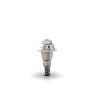 China Neodent GM Mini Abutment cónico de titanio 0,8 mm Abutment recto múltiple 115.243 wholesale