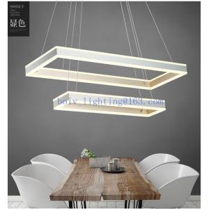 Rectangle  Simple  Hanging  Lamp Pendant  Lightings  And Chadelier  156w