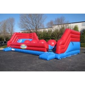 China Sphere Wipeout Big Baller Inflatable Interactive Games Brige Walk For Playground supplier