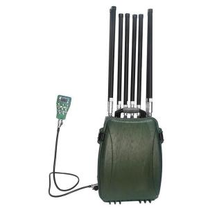 China 6 Bands Portable Manpack Style Portable Drone Jammer Uav Defense System wholesale