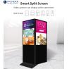 China AD/Windows/Android Solution LCD Floor Stand Commercial Advertising Video Player for Indoor Digital Signage and Display wholesale