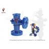 API ASME High Pressure Plug & Cage Control Choke Valve (Angle Choke Valves)