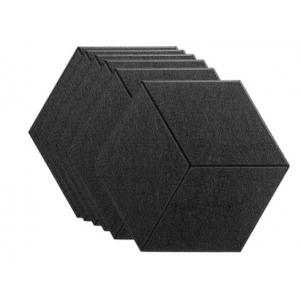 48 Basic Color Hexagon Acoustic Panel Sound Insulation Pad For Acoustic Treatment