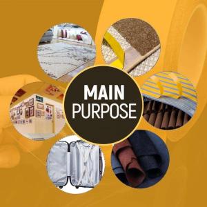 China 高粘着強度 双面ガラス繊維網状テープ 厚さ 220MIC PVC 天気帯と床 wholesale