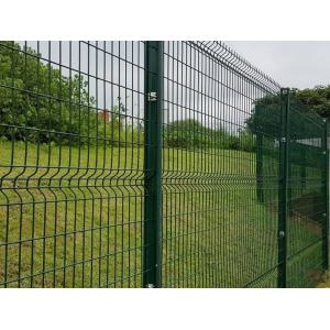 3d Curved Welded 1.23m Height Wire Mesh Garden Fence For Panel