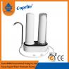 China Premium Two Stage Countertop Water Filter , Home Pure Water Filter With PP Cartridge wholesale