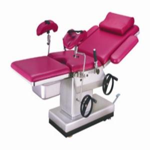 China Pink manual obstetric chair delivery obstetric gynecological surgical instruments supplier