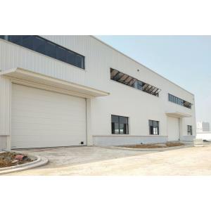 Automatic Industrial Sectional Garage Doors With PVC Window And Sandwich Panel Steel