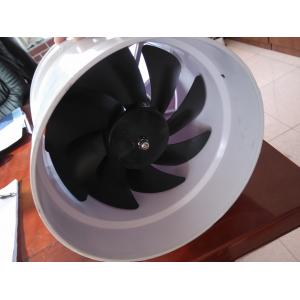 China Fluxo axial Blower1850m3/h de fã de ventilação 220v do laboratório PP para emanações Hood Use supplier