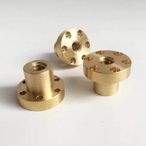 China Brass CNC Machining Parts Aluminum Polishing CNC Milling Services supplier