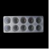 Custom 12-Cell Anti-Freeze PP Tray for Spherical Pastries