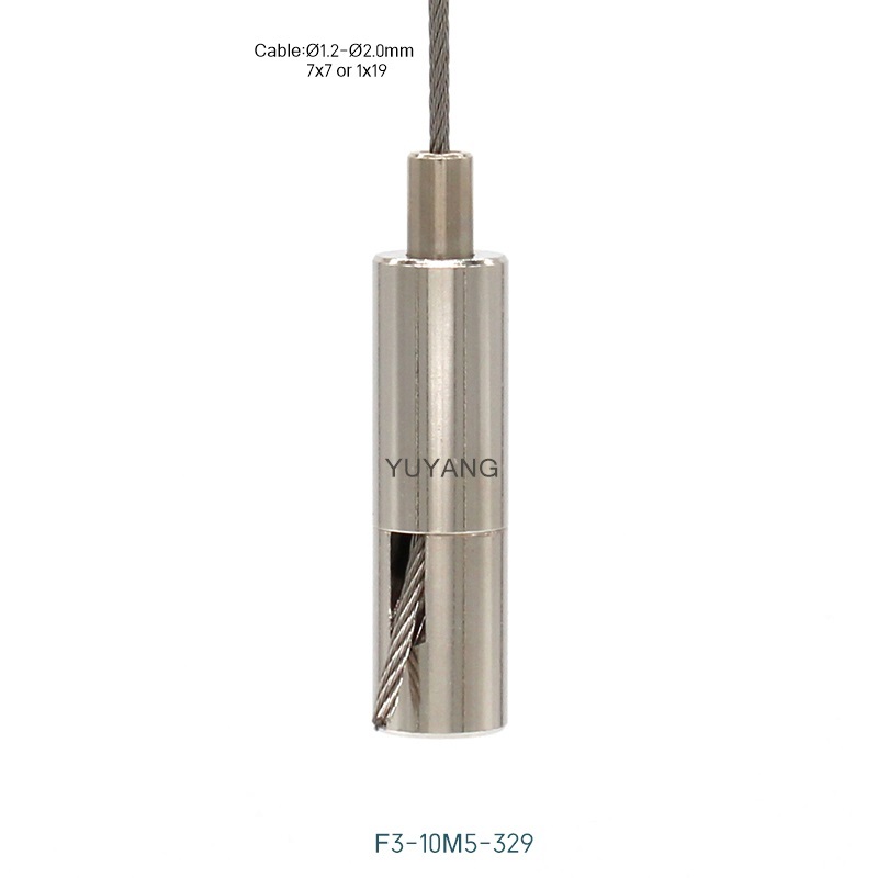 China M5ネジ グリップロック ケーブルグリッパー 照明吊り下げシステム用 F3-329 wholesale