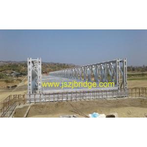 China Galvanized ,Steel bailey bridge ,ZB200 ,Single Lane,span 30~60m. Acrow Bridge supplier