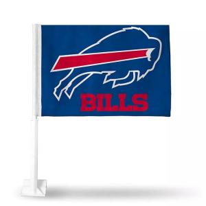 Custom Car Window Flags Digital Printing 30x45cm Buffalo Bills Window Flag