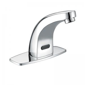China automatic brass Sensor Faucets chrome colour luxury bathroom basin faucets commercial design for wholesale supplier