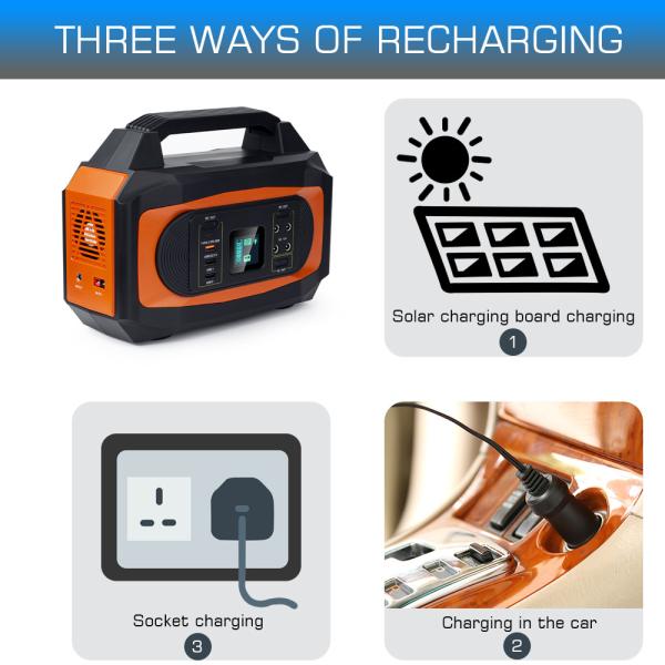 China ISO14001 Stable Solar Lithium Generator , Practical Rechargeable Power Stations wholesale