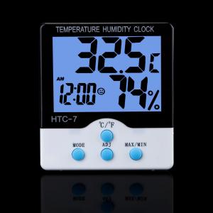High-accuracy LCD Blacklight Digital Electronic Temperature Humidity Meter Thermometer HTC