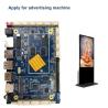 China Embedded Main Board 2.4G/5G WiFi BT Rockchip RK3566 Android Motherboard 10/ 100/ 1000M Ethernet wholesale