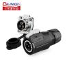 Cnlinko Connector M16 IP68 Waterproof Outdoor Led Lighting Connector 3 Pin Extension Wire Industrial Connector