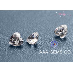 China Corazón de alto nivel Diamond Moissanite sintético, Moissanite descolorido wholesale