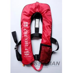 China EN ISO12402-3 CE 150N Inflatable Adult Life Jacket Vest With Safety Harness & Lifeline supplier