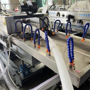 Single Wall Spiral Pipe Extrusion Line PE PP PVC Corrugated Hose Machine
