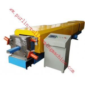 Automatic Water Drainage Pipe Roll Forming Machine / Metal Eaves Gutter Equipment