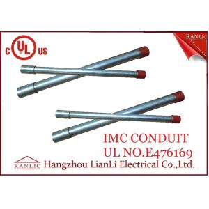 China Hot Dip Rigid Intermediate Metal Conduit IMC Conduit Pipe 1/2 to 4 UL Listed supplier
