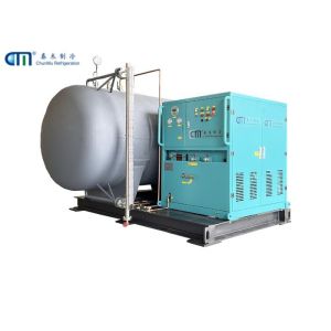 China Sistema de recuperación de refrigerante con tanque de almacenamiento de 10HP con 380V 50Hz para servicio en campo de enfriadores grandes wholesale