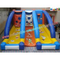 China Reinforced Safe Inflatable Sports Games Football / Soccer Goal Post CE / EN14960 on sale
