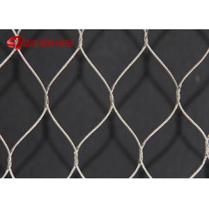 1/8inch Flexible Stainless Steel Cable Netting For Zoo Mesh / Animal Enclosure Mesh