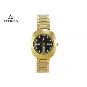 Premium Men'S Perpetual Calendar Watch , Gold Color Fitron Men'S Watches