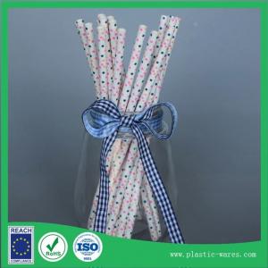 Straight Paper water drinking straw for Wedding Birthday Party disposable paper drink straws