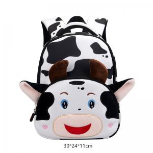 China Cow Waterproof Kids Backpack Cartoon 3D Animal Kindergarten Girls Fashion Schoolbags supplier