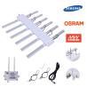 China Iron Aliminum Body Hydroponic Led Grow Lights With Timer Energy Saving wholesale