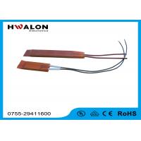 China Custom 220V Insulating Thin Film Heater PTC Thermistor For Hair Dryer / Gun Glue on sale