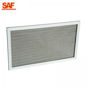 China Corrugated Aluminium Mesh Pre Air Filter Oil And Gas Separation Coarse Efficiency supplier
