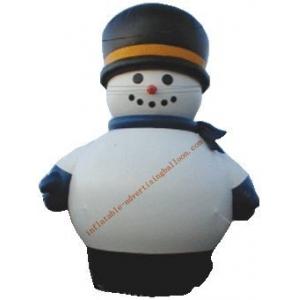 Giant Inflatable Custom Shaped Balloons / Inflatable Christmas Decorations For Advertising