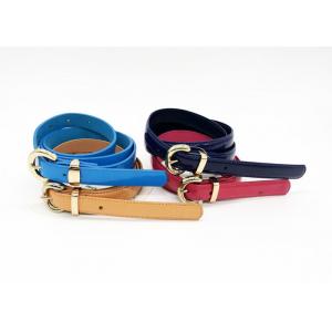 China Metal Loop Youth Boys Belts 1.8cm Width 62g With Zinc Alloy Buckle supplier