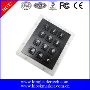 China Liquid Proof Panel Mount Keyboard Numerical Keypad For Security Door supplier