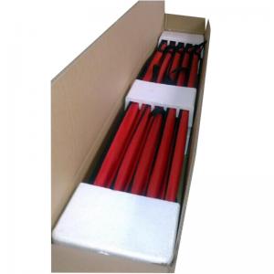 China 5 Meter 5 Sections Survey Equipment Accessories Bubble Staff With Carry Bag supplier