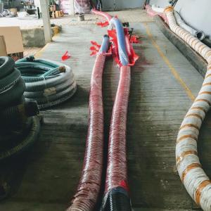 China SHIP TO SHIP Reinforced Hose Used On Wharf Dock For Crude Oil Transporting supplier