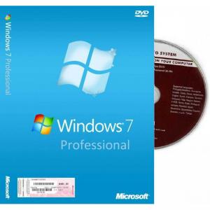 China Microsoft Windows 7 Pro Coa Sticker , Windows 7 Upgrade Product Key Full Package supplier